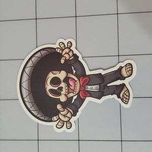 Skull Sticker